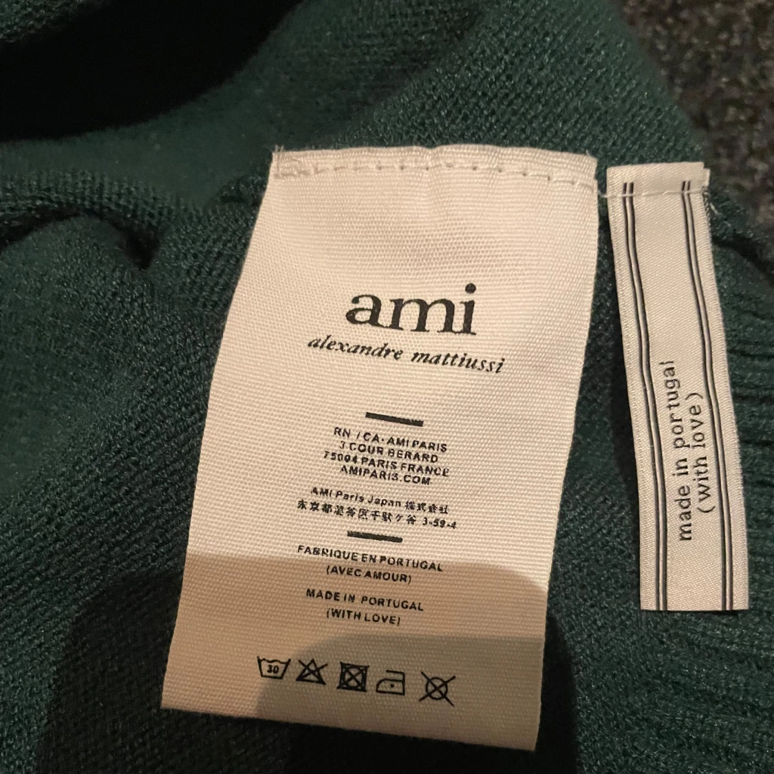 Grön stickad tröja från Ami - 3