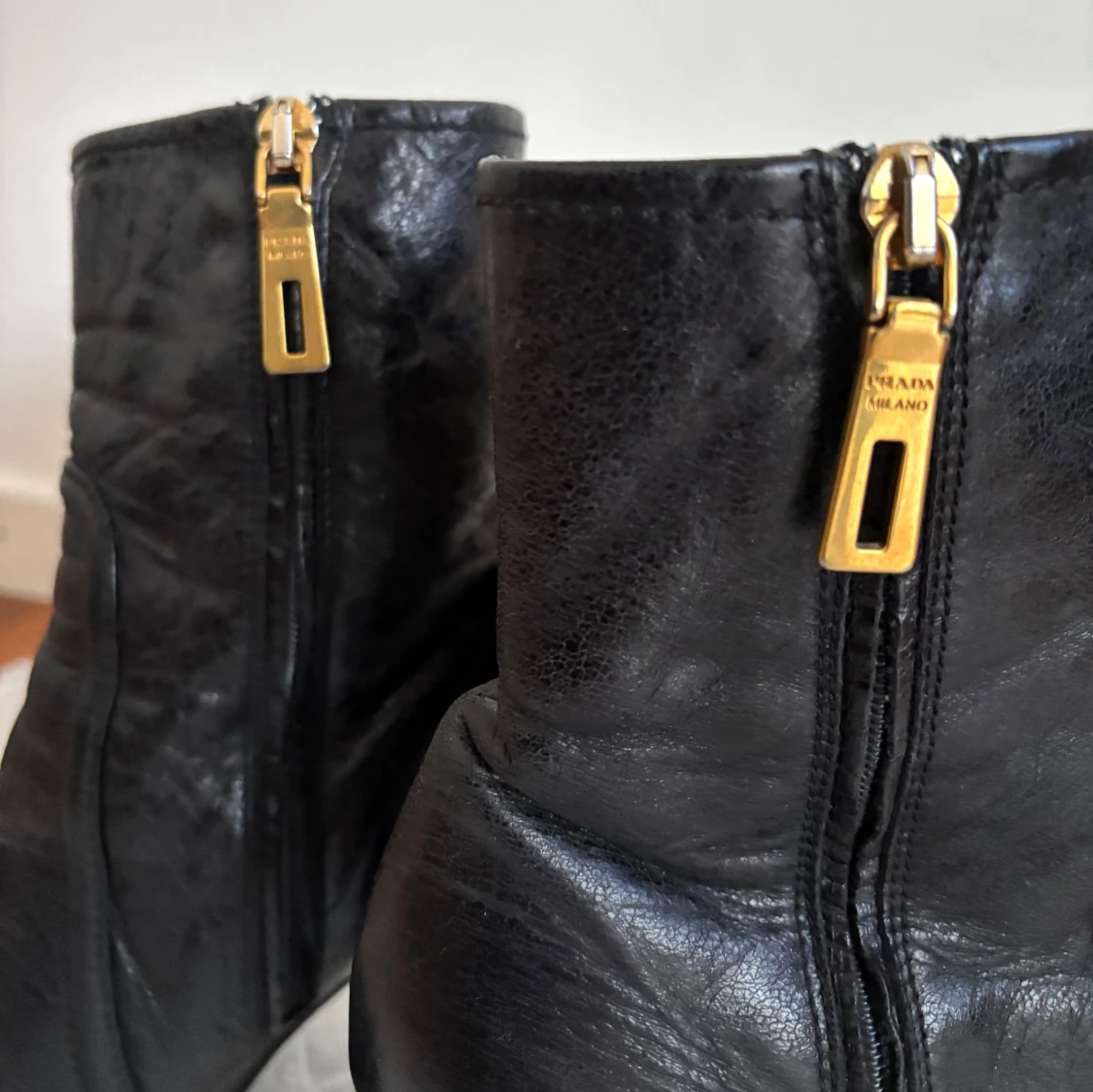 Svarta boots med dragkedja - 4