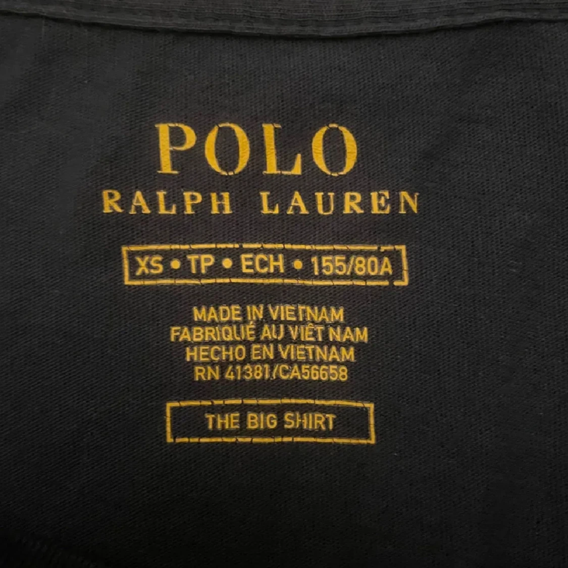 Mörkblå t-shirt från Ralph Lauren - 1