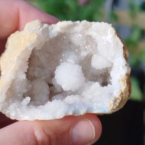 Kalcitgeod - Fylld med glittrande bergskristall