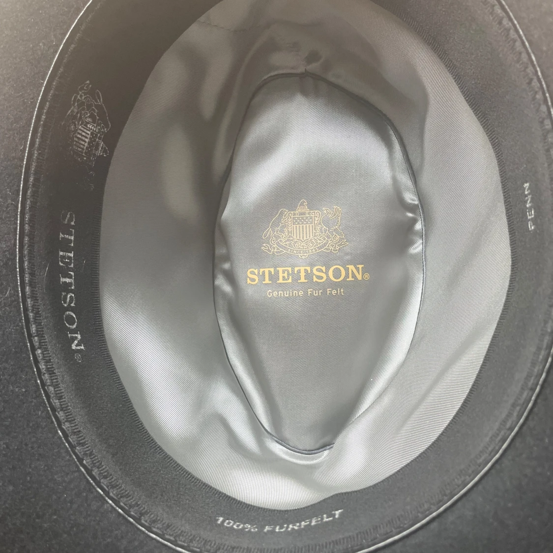 Stetson hatt svart M - 91