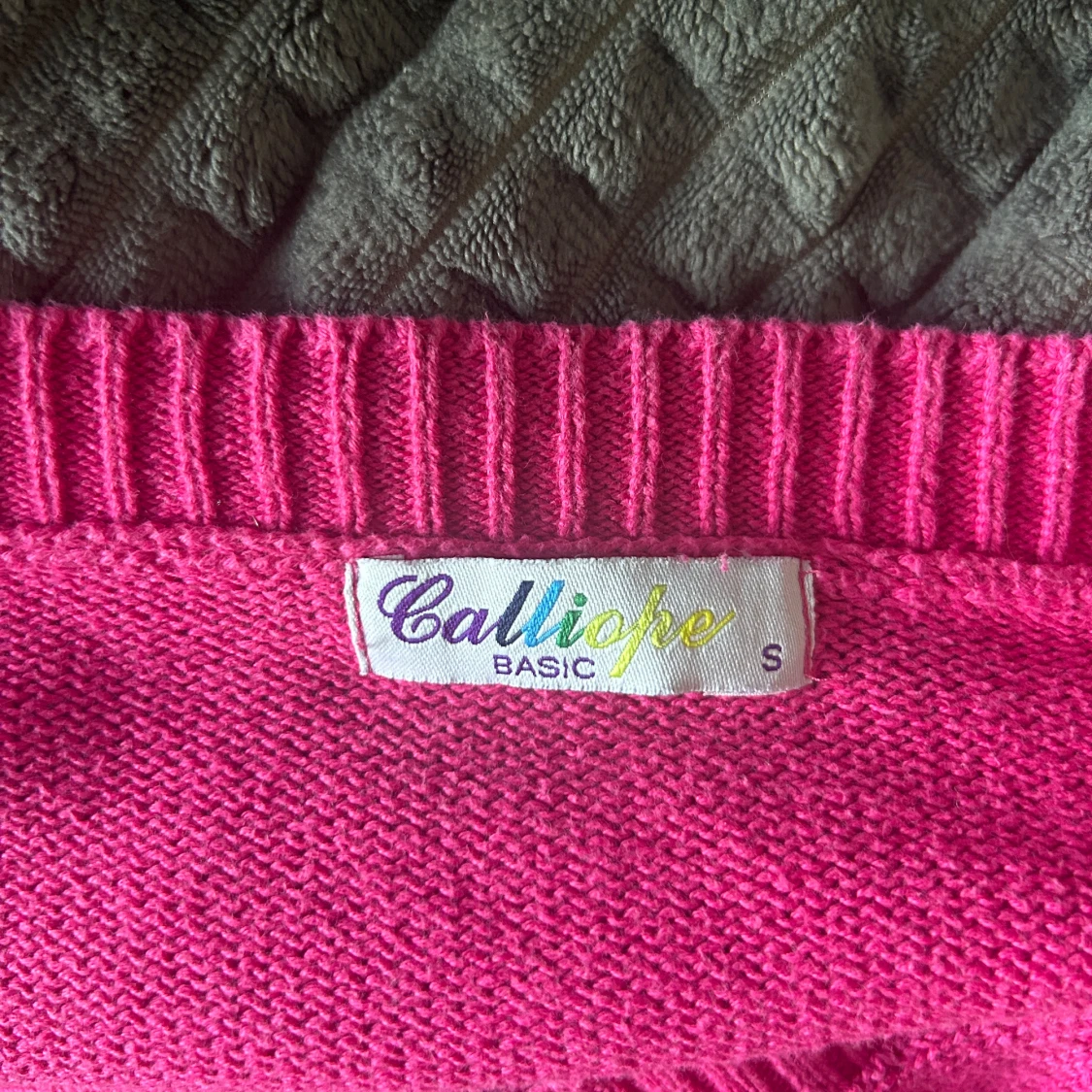 STICKAD rosa tröja  - 90