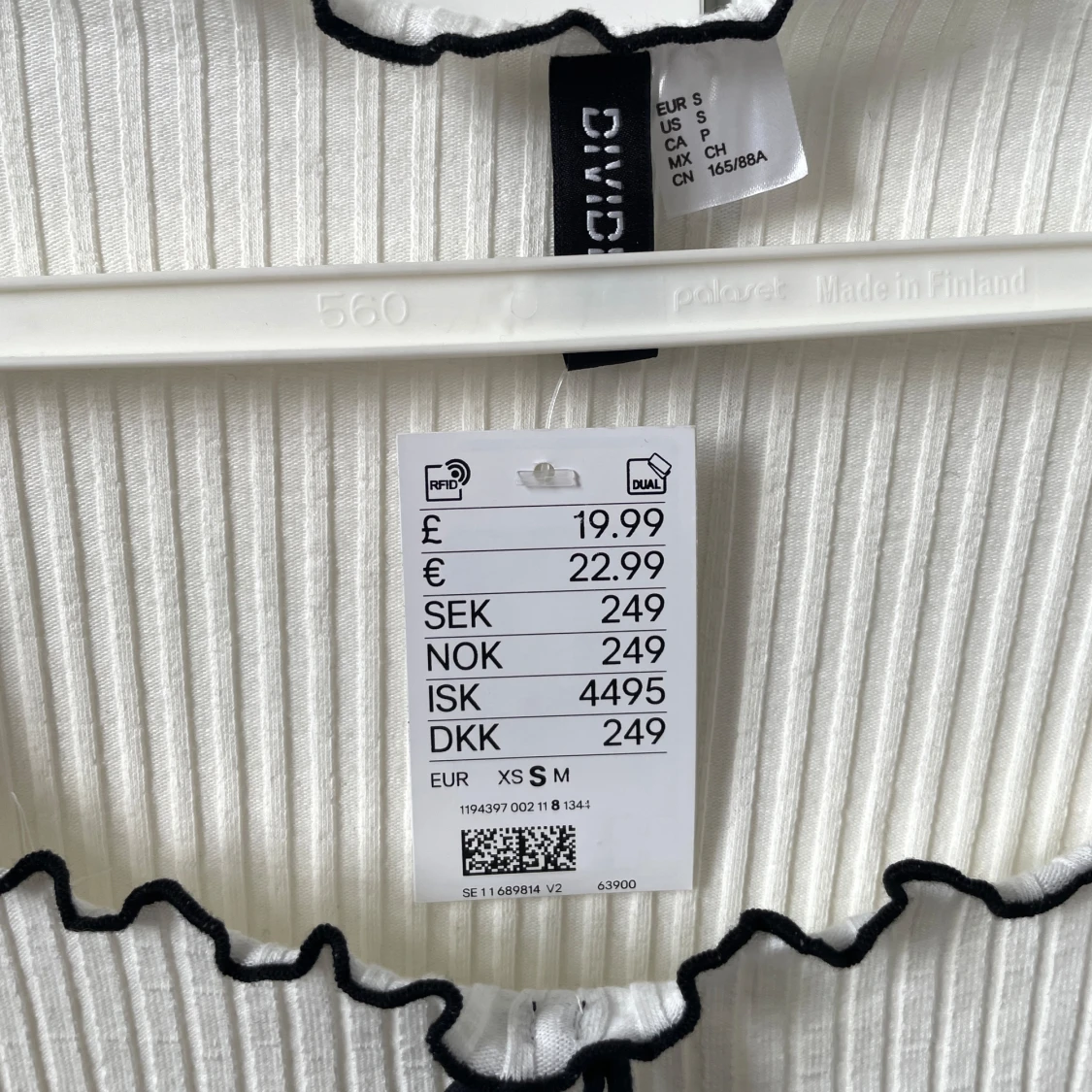 Vit klänning hm  - 90