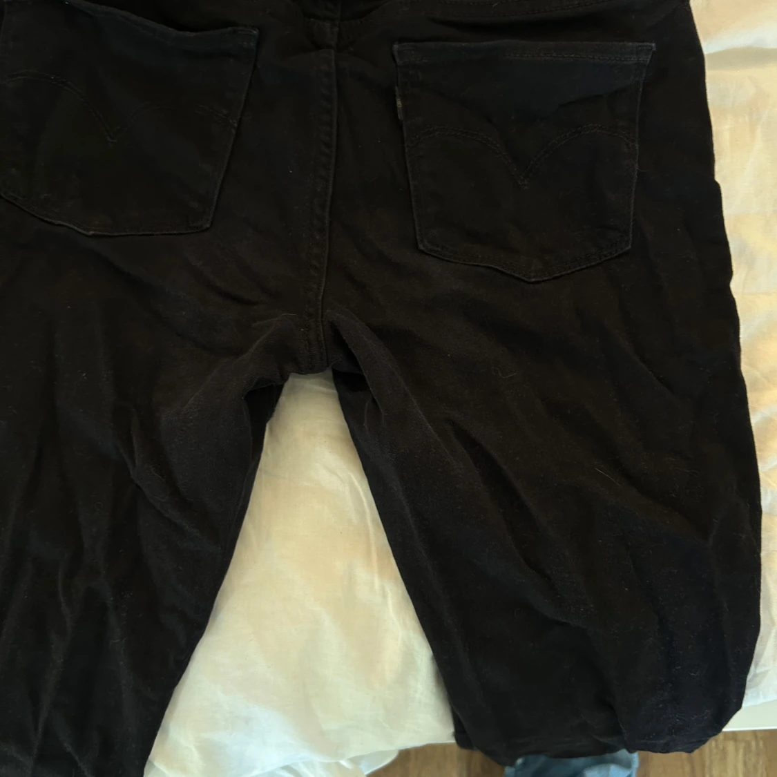 Svarta bootcut jeans - 1