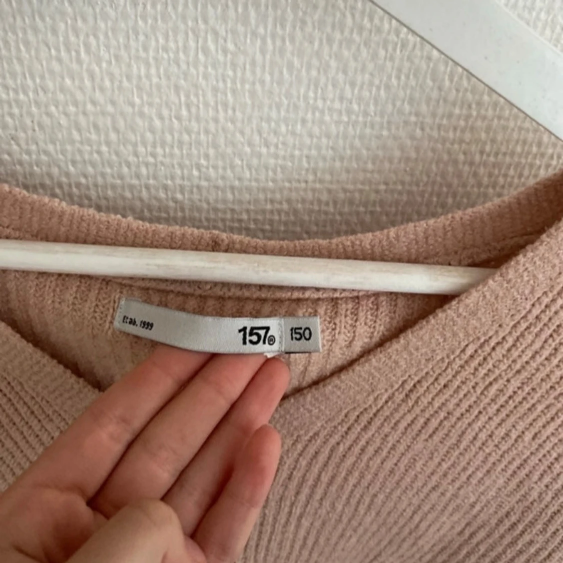 Ljusrosa kofta ifrån Lager 157💕 - 1