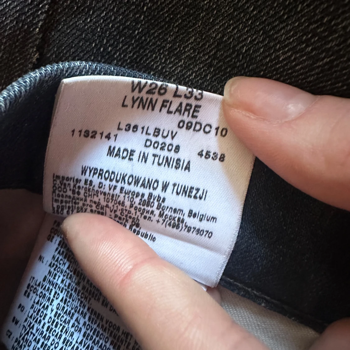 Lågmidjade lee jeans - 2