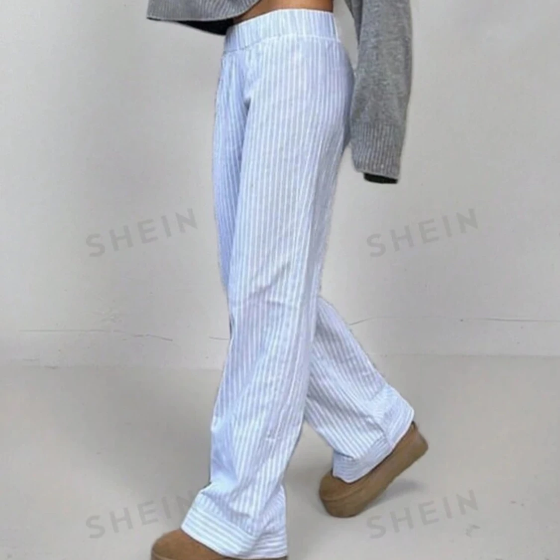 Randiga byxor från Shein