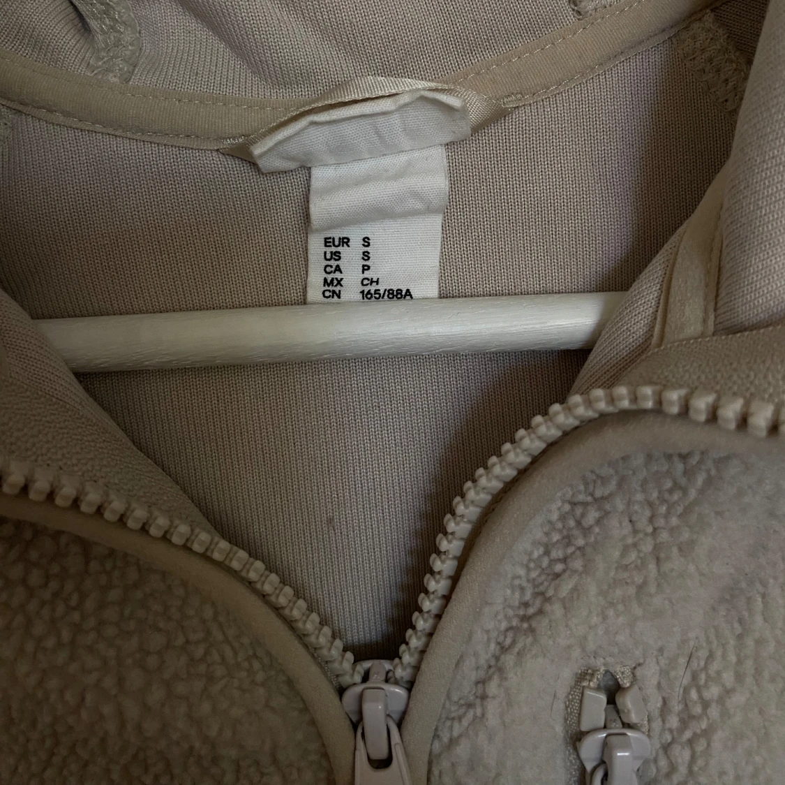 Beige teddyjacka från H&M 🍁🍂 - 91