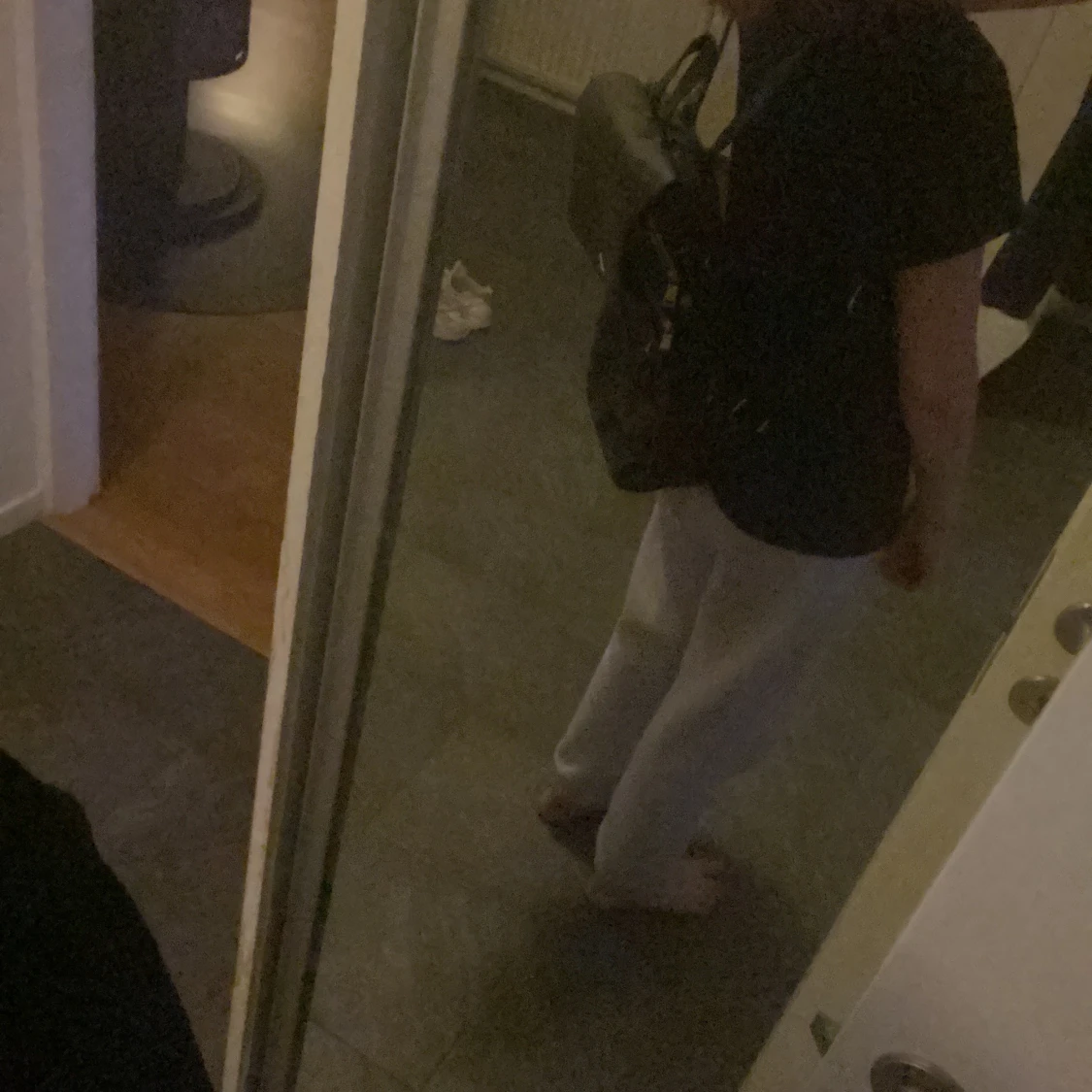 Svart stor ryggsäck - 90