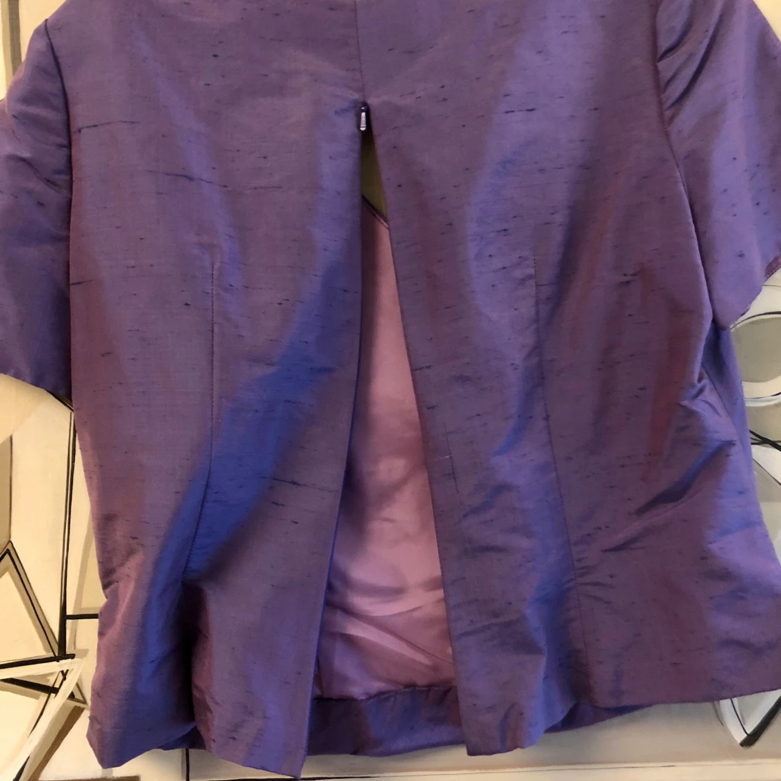 Lila Thaisiden blus vintage  - 4