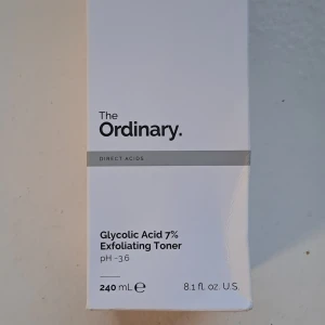 The Ordinary glycolic acid - Använt 2 gånger, The ordinary Glycolic Acid 7% Exfoliating Toner. 240 ml, som ny.