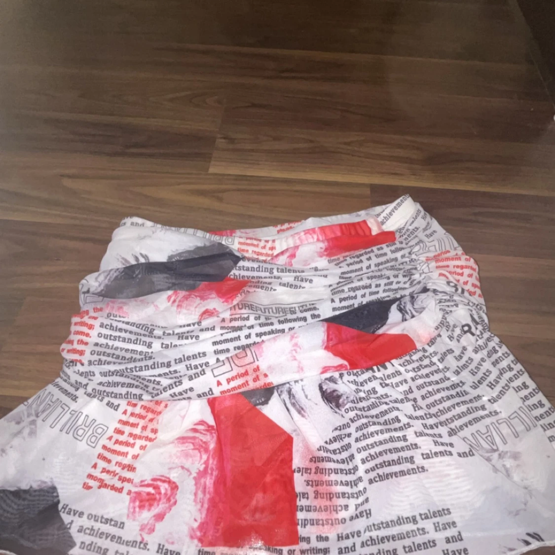 Kjol med shorts under