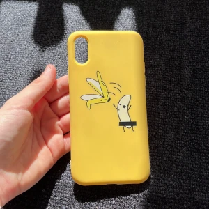 iPhone X/XS skal  - Ett IPhone X/XS Material: Silikon Knappt använt (endast ett fåtal gånger)
