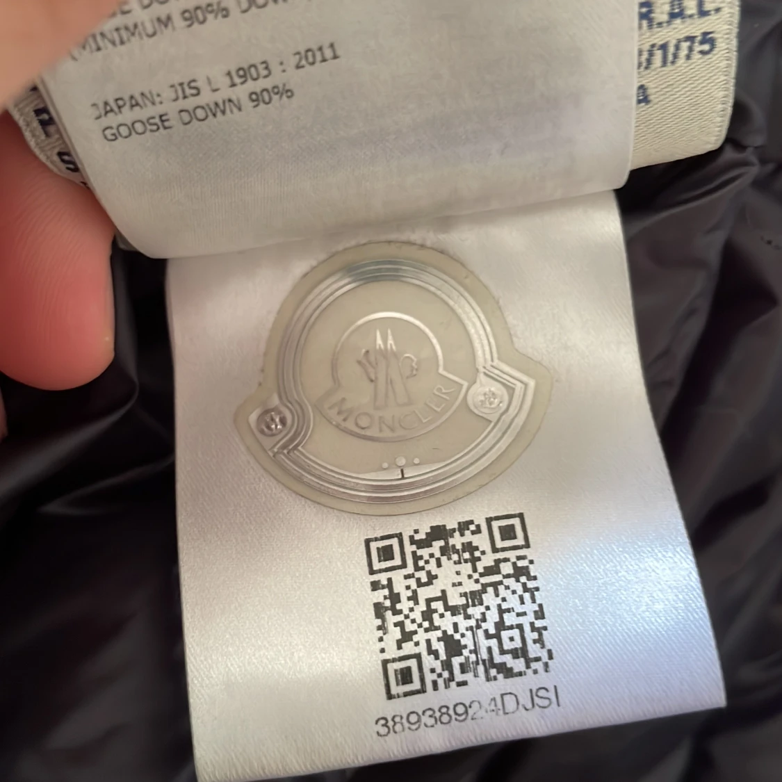 Moncler Jacka Strl 7 L/XL - 92