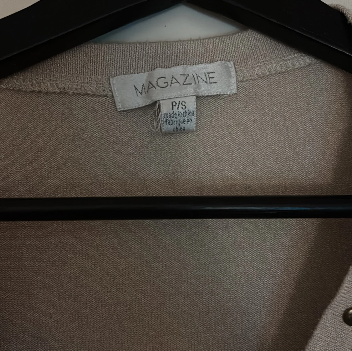 Beige topp från Magazine - 90