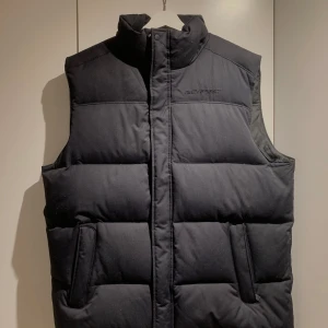 Svart dunväst från Everest - Säljer en svart dunväst från Everest med dragkedja och praktiska fickor. Knappt använd så den är i bra skick. 