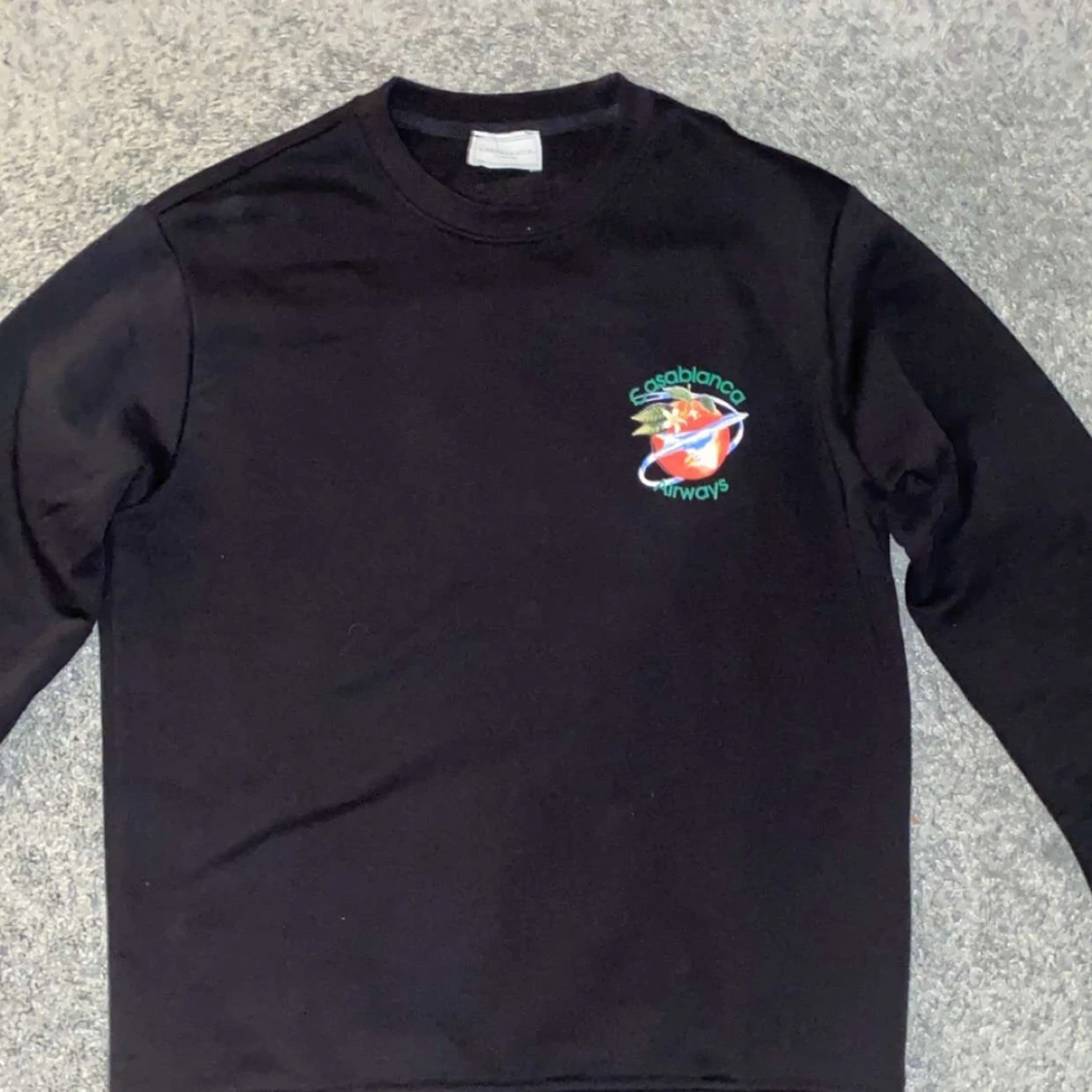 Svart sweatshirt från Casablanca - 90