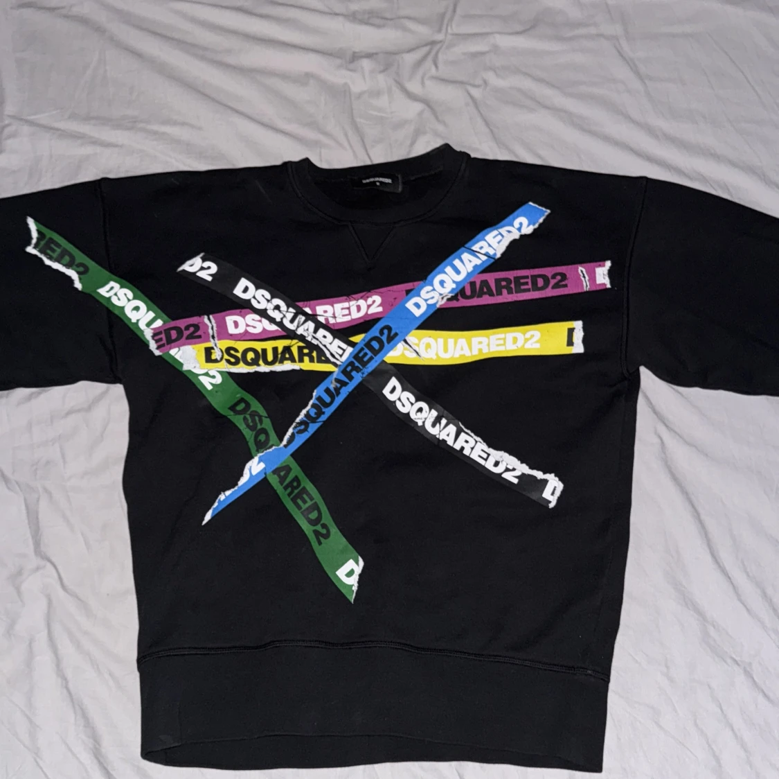 Svart sweatshirt från Dsquared2