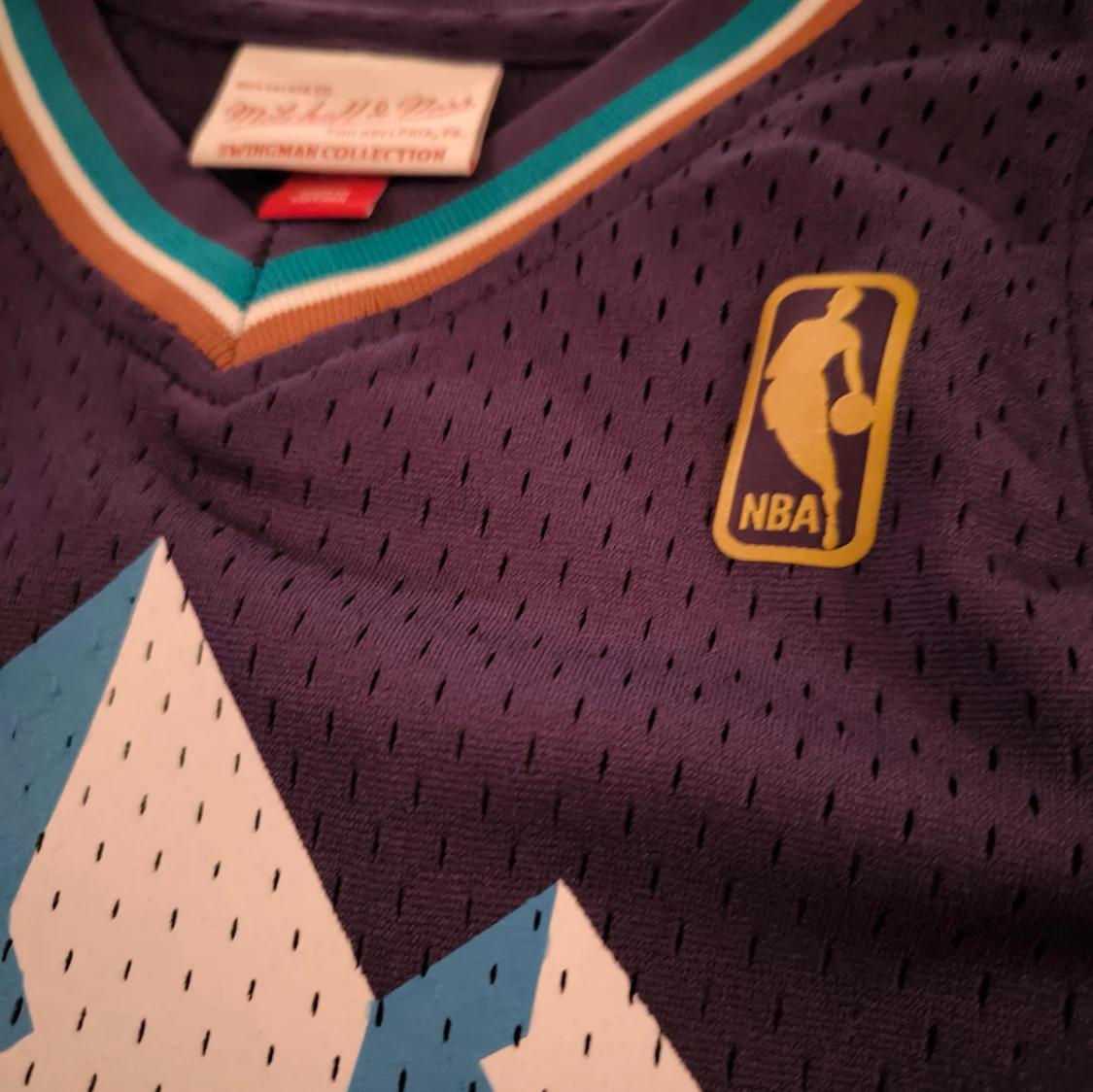 NBA Jazz tröja från Mitchell & Ness - 92