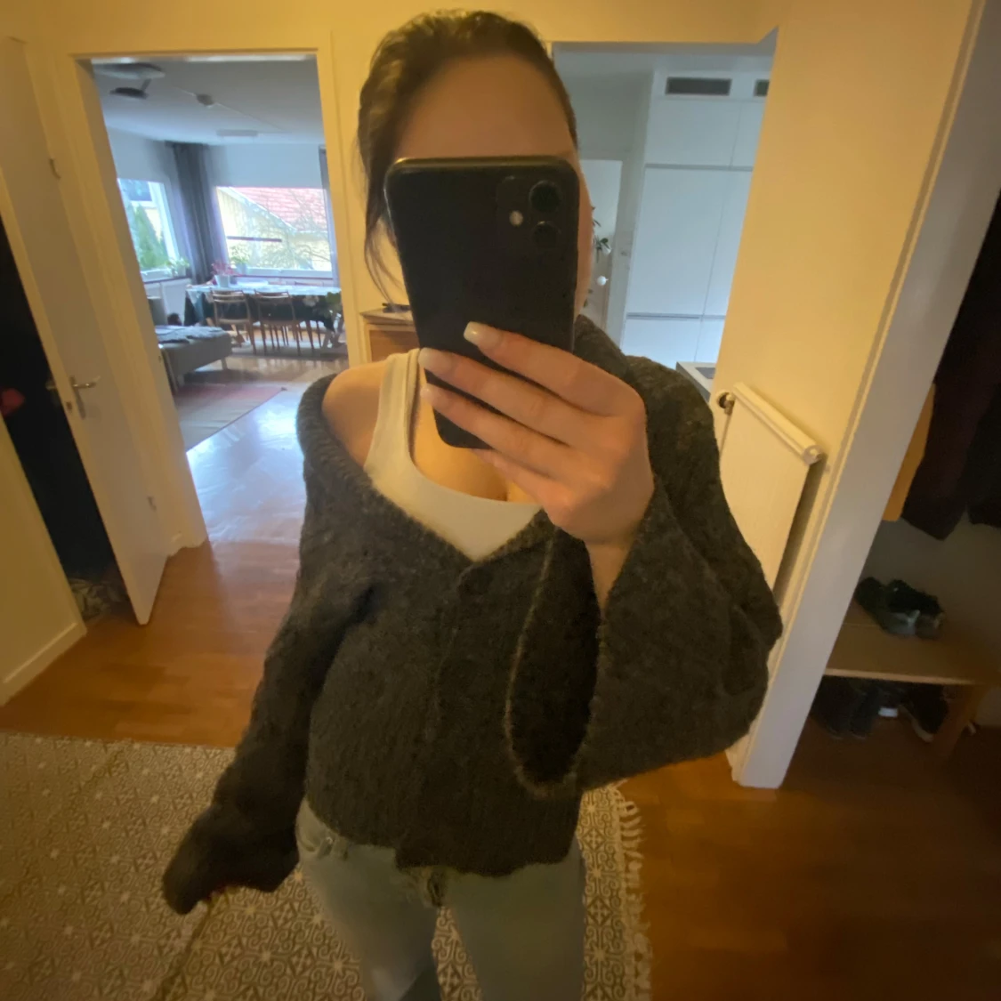 Mörkgrå kofta från GAP - 90