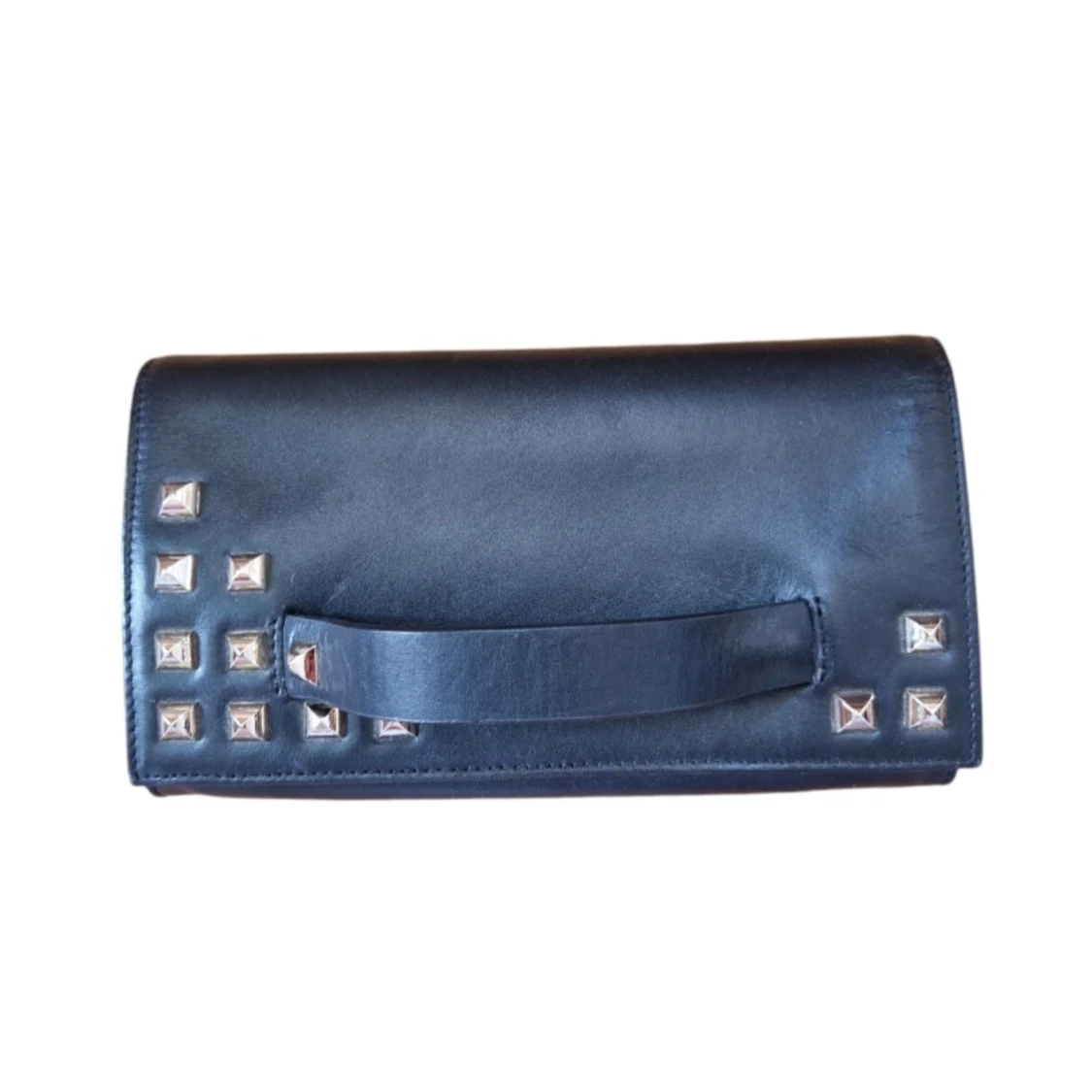 Äkta läder kuvertvästa