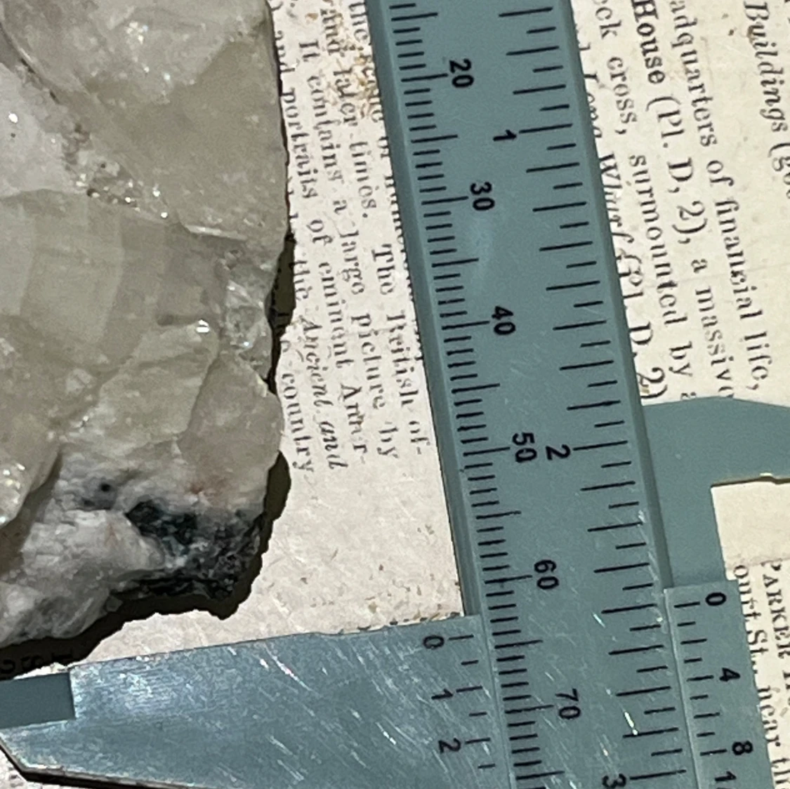 Vackert litet apofylit kluster  - 93