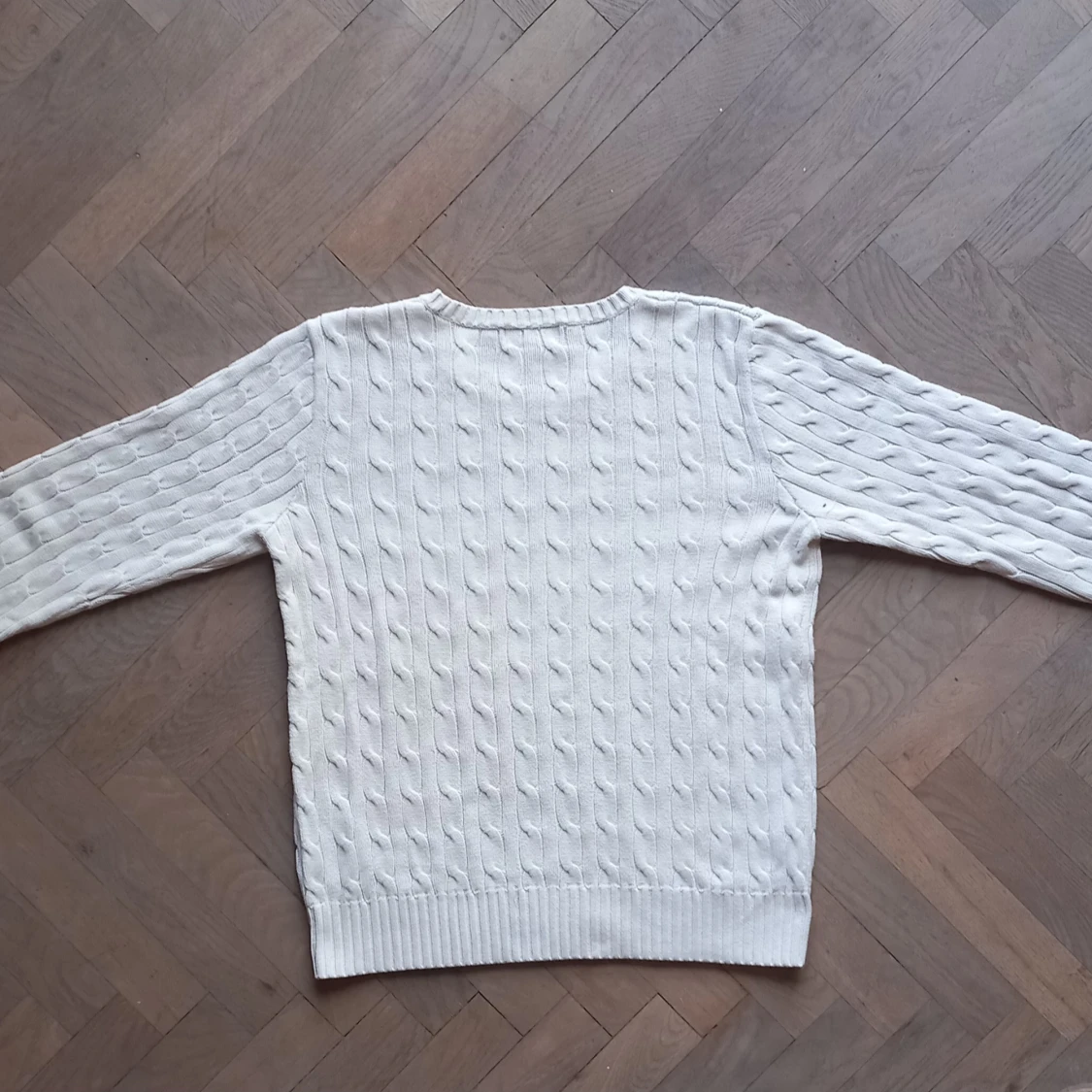 Vit stickad tröja från Polo Ralph Lauren - 91