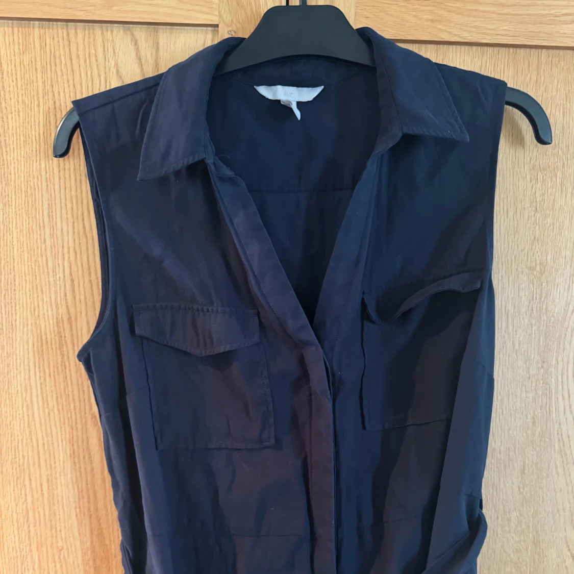 Marinblå klänning  - 90