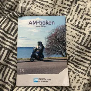 Säljer nu am-boken moped klass 1 då jag redan tagit mitt körkort. OBS am körkort (a-traktor, moppe) Priset går å diskutera 🩷