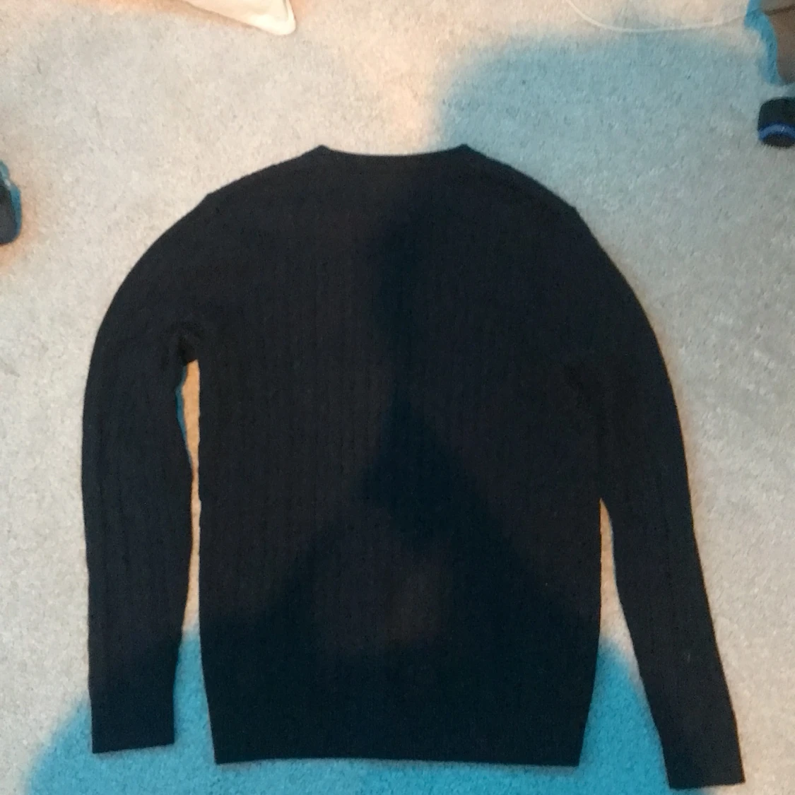 Svart stickad tröja från Bondelid - 91