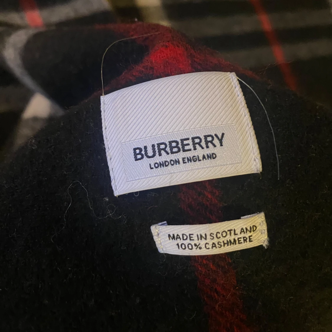 Rutig halsduk från Burberry - 90