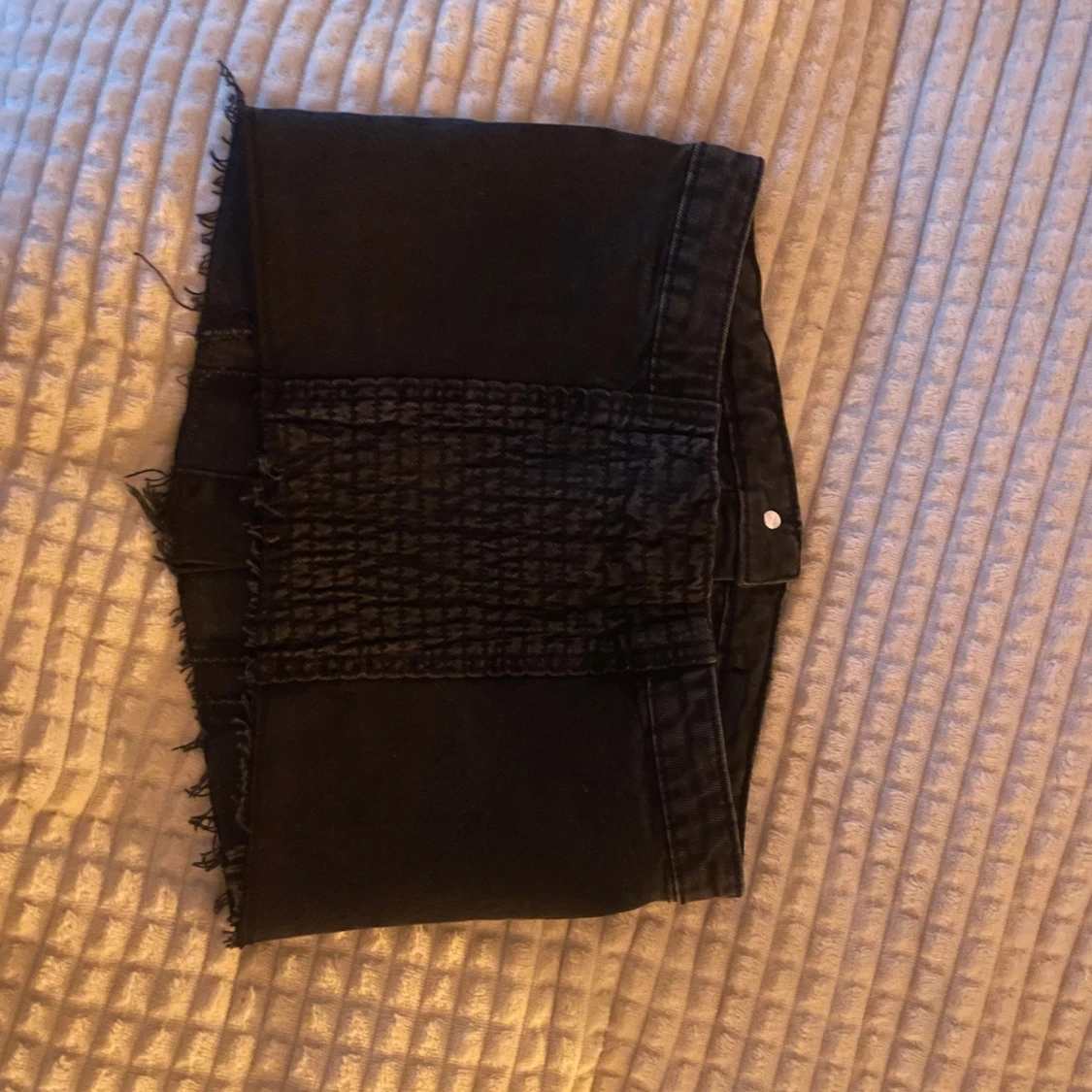 Jeans tröja med knappar grå - 91