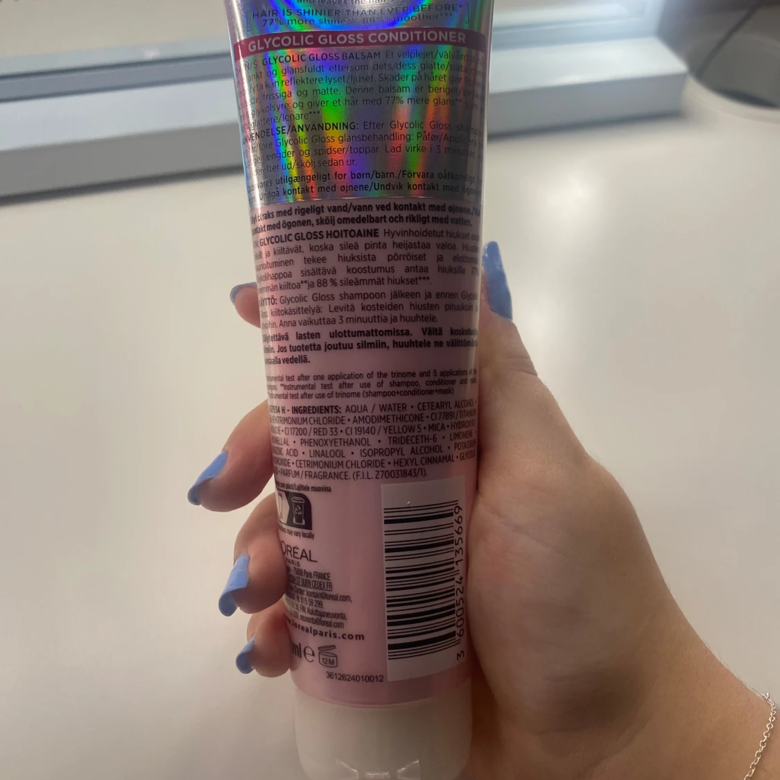 L'Oréal Paris Elvital Glycolic Gloss Conditioner - 90