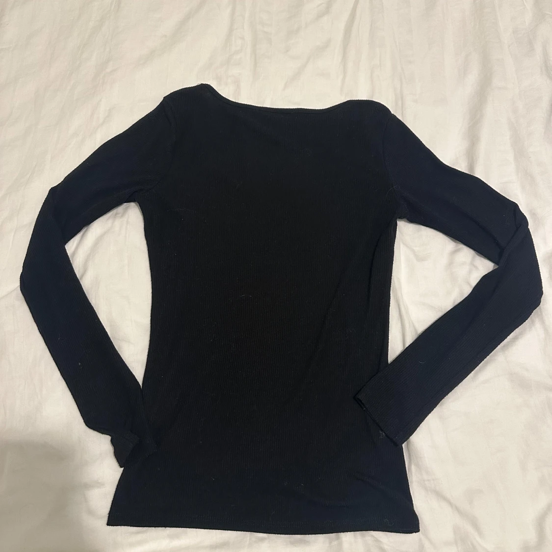 Svart långärmad topp - 91