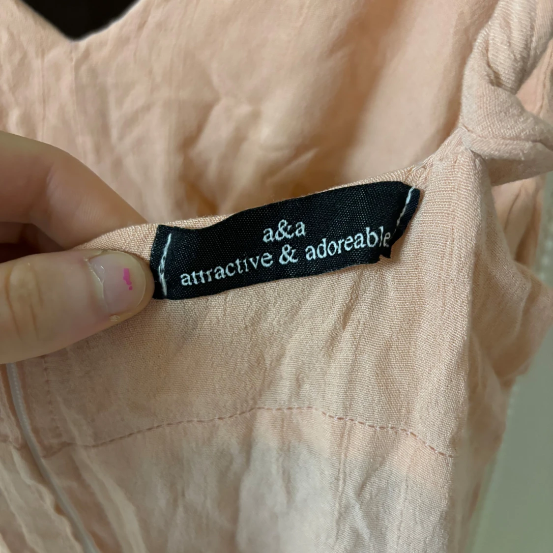 Tvåfärgad klänning från a&a - 90