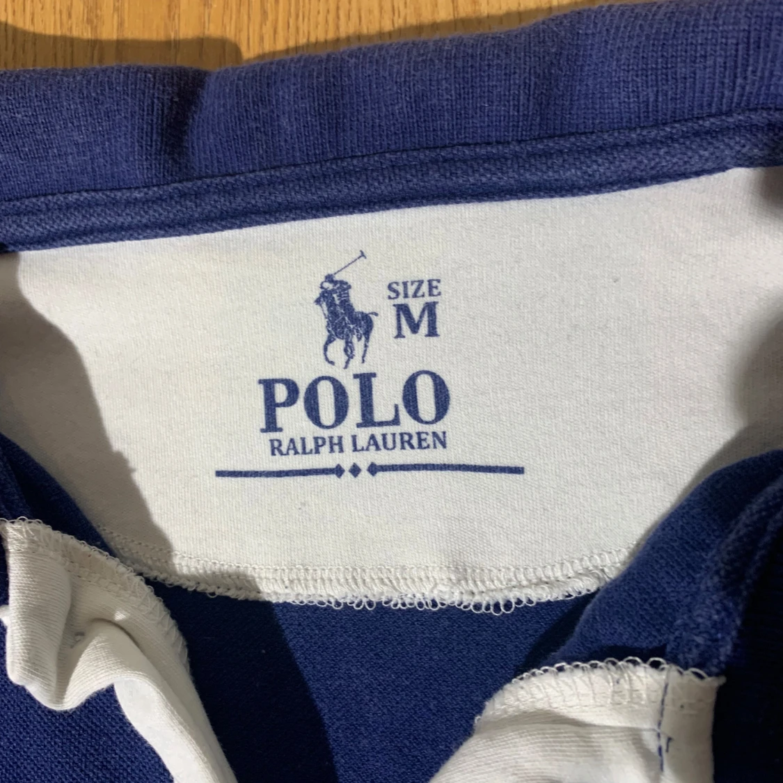 Blå pikétröja från Ralph Lauren - 1
