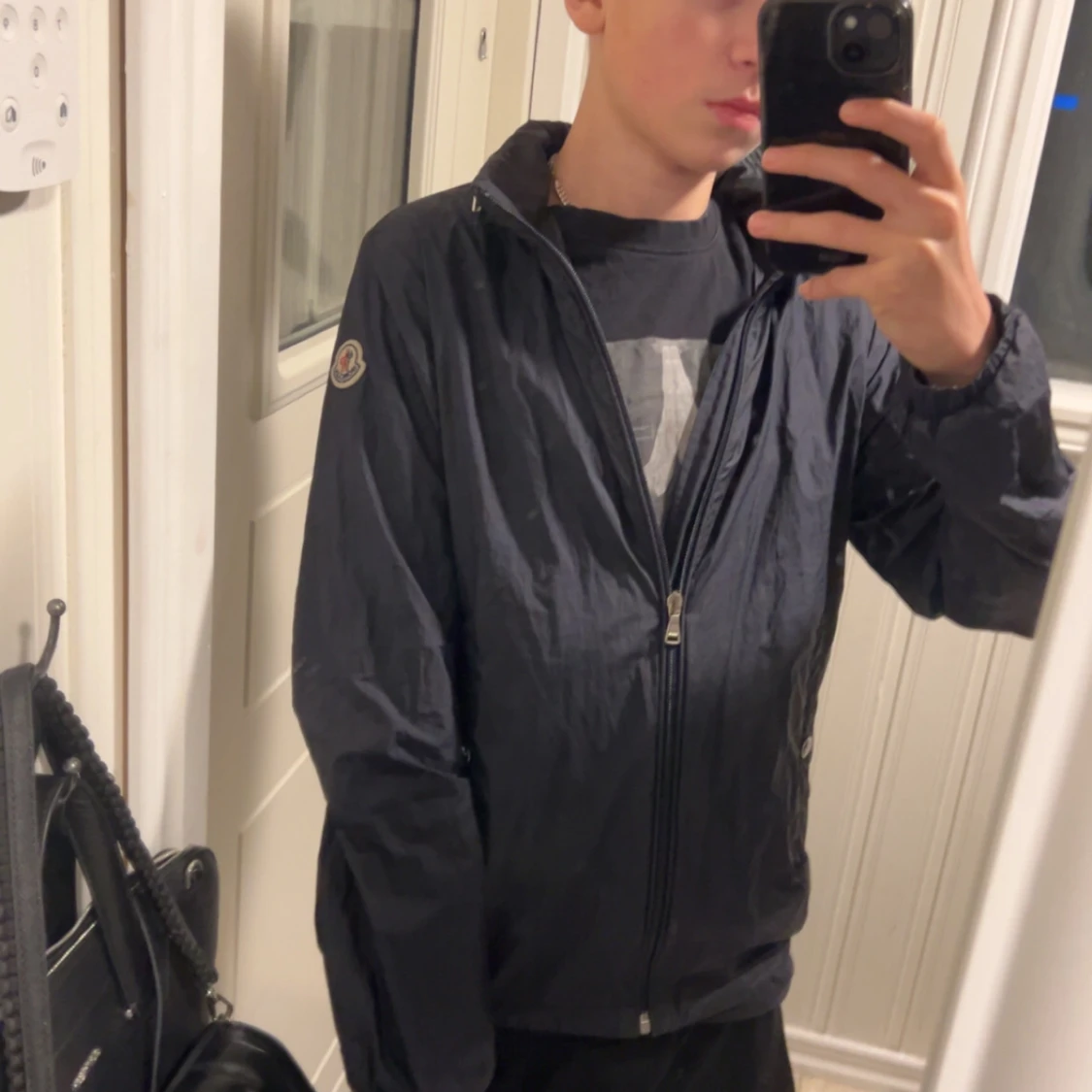 Svart vindjacka från Moncler - 1