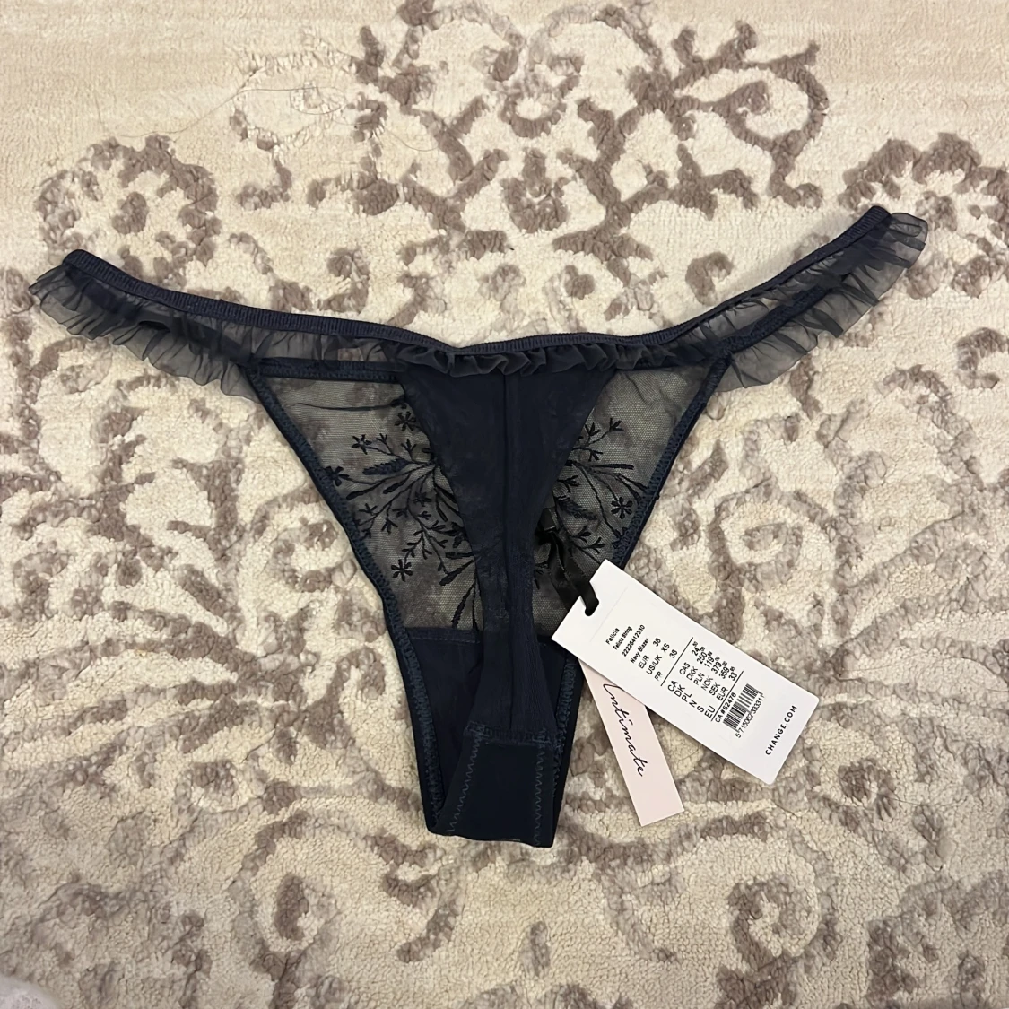 Mörkblå stringtrosa från Twilfit by Change/Change - 4