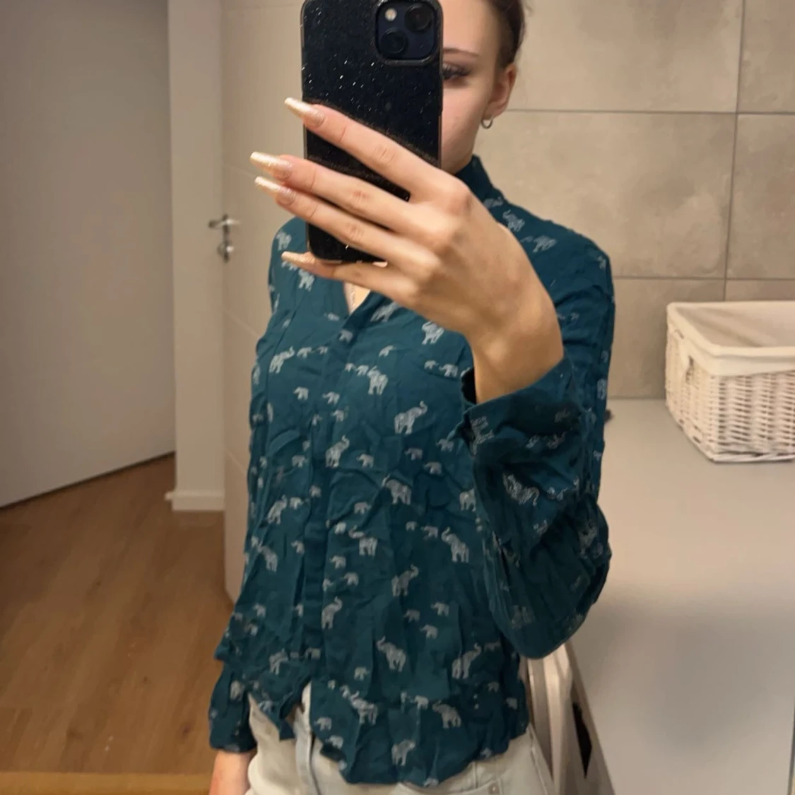 Grön skjorta från Pull&Bear - 1