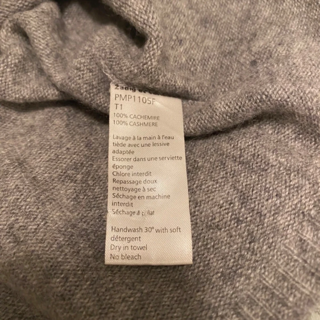 Grå kashmirtröja från Zadig & Voltaire - 2