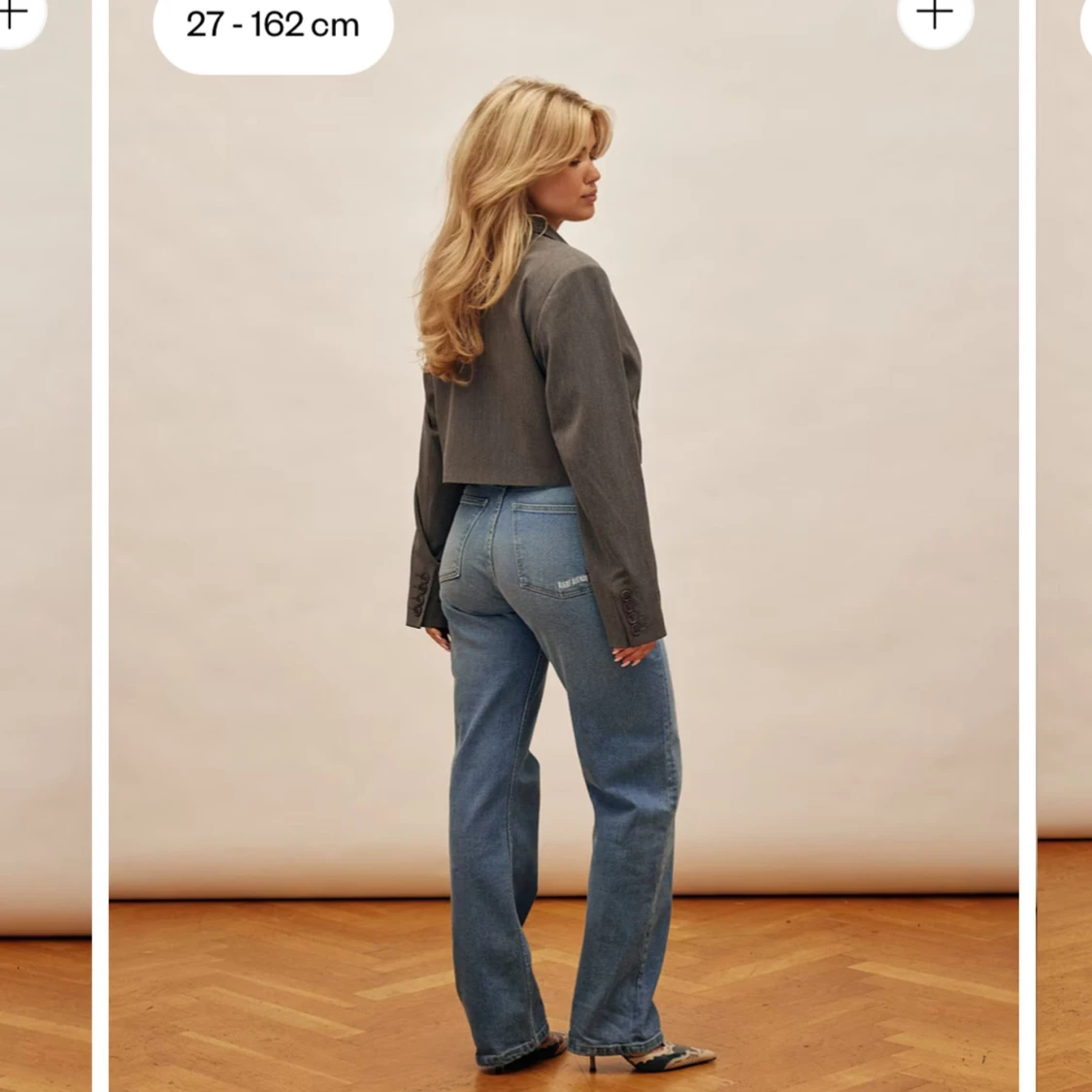 Djerf Avenue Straight Jeans blue - 90