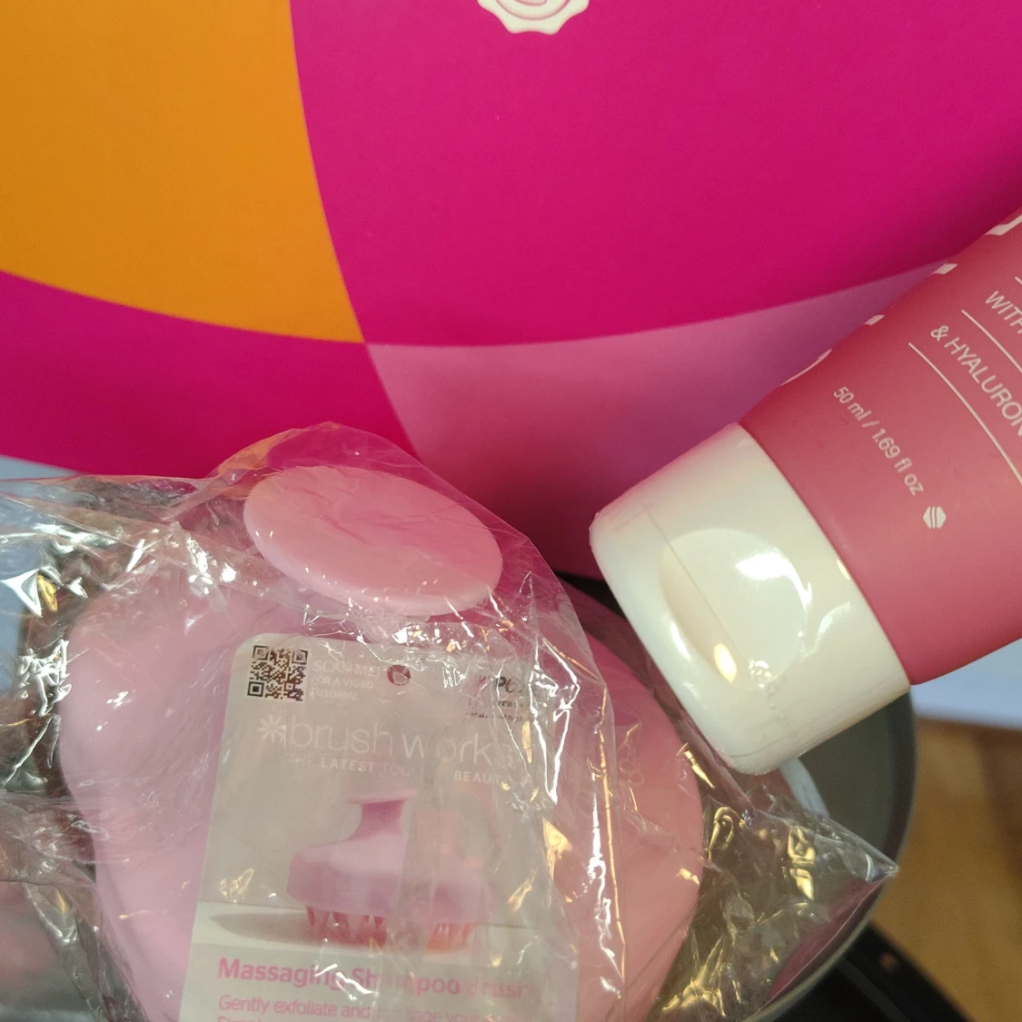 Glossybox *oöppnad* Styledry scalpmaskn +brushworks borst+ keratinmask - 90