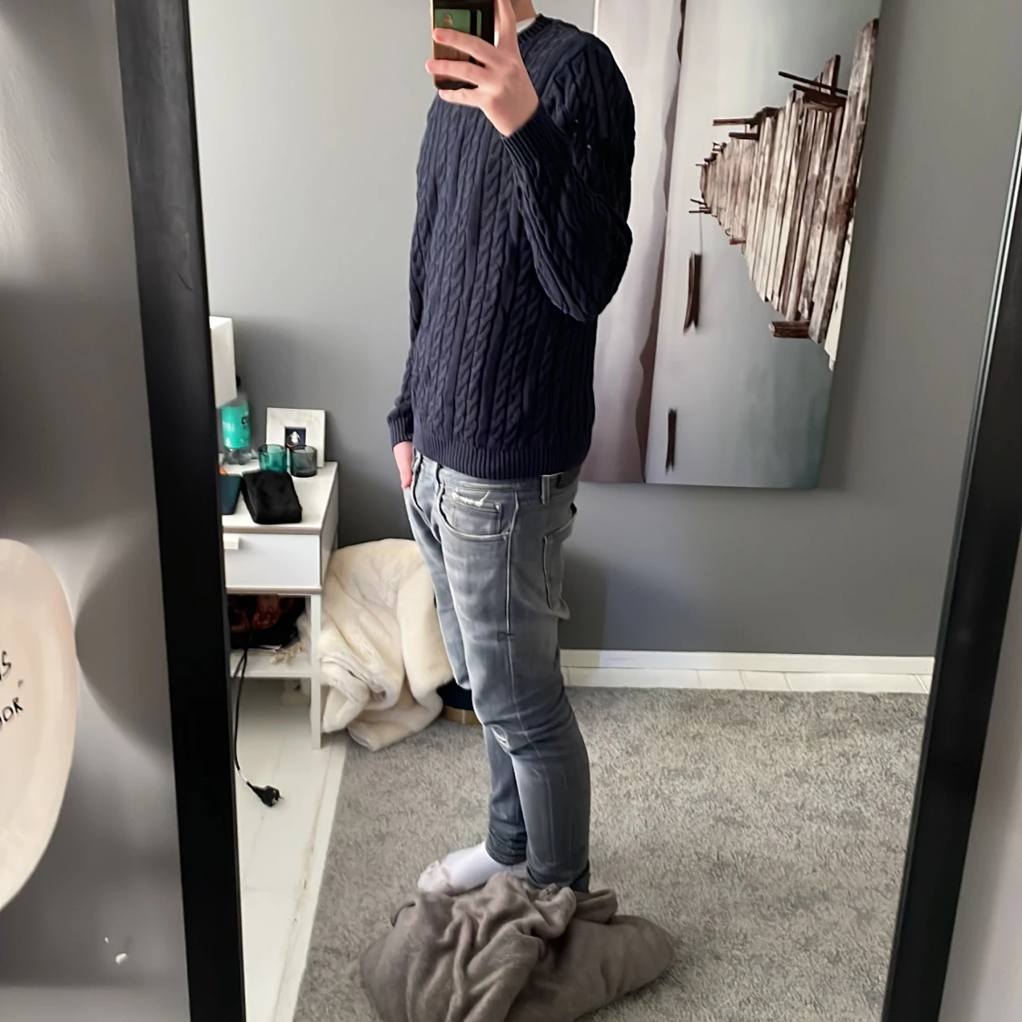 Stackad tröja  - 91