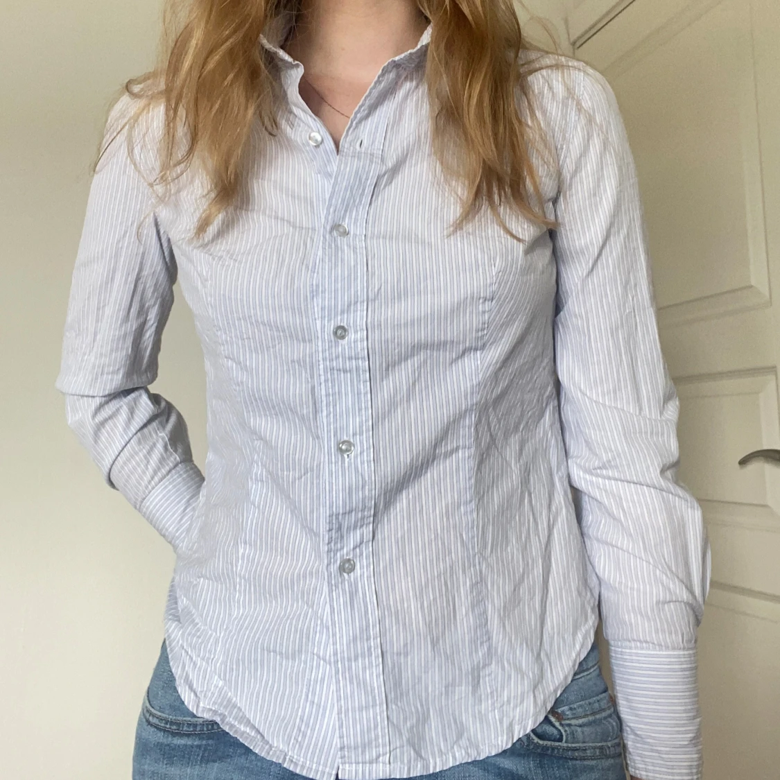 Figursydd skjorta  - 90