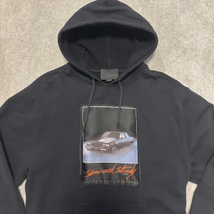 Alexander Wang hoodie - Tja! Säljer den här riktigt schyssta Alexander Wang, slow and steady hoodien! Hoodien är i grymt skick, inga defekter. Size M kan även passa L beroende på hur man vill att den ska sitta. Självklart äkta. Nypris runt 5000. Skriv vid funderingar!