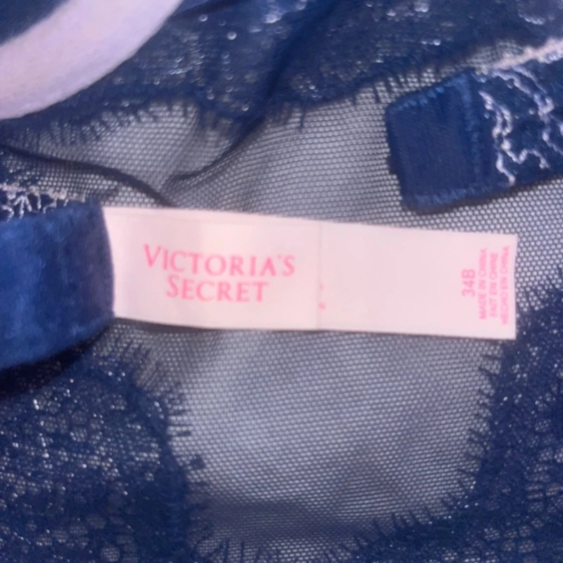 Blå spetskorsett från Victoria's Secret - 2