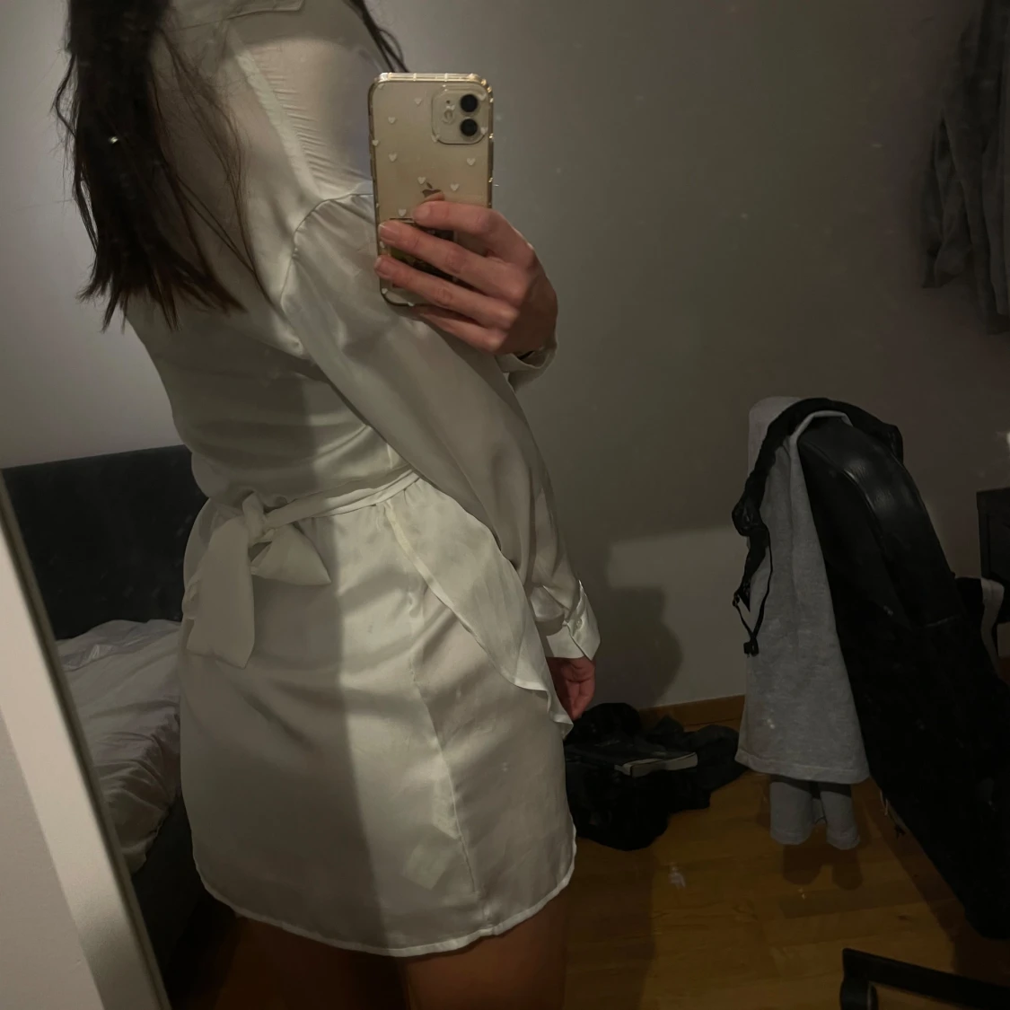 Vit omlottklänning - 1