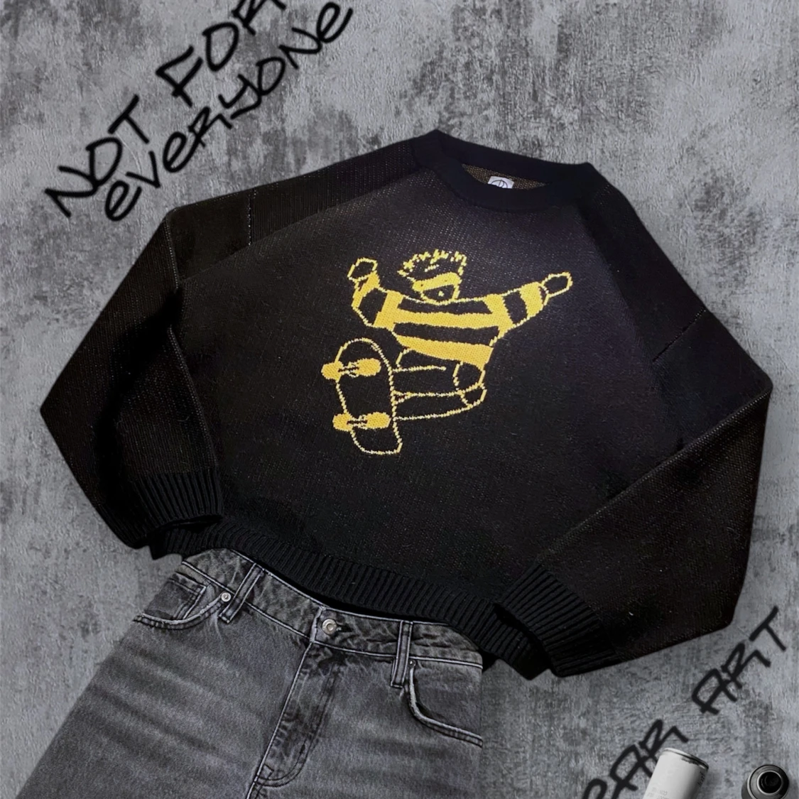 Polar Skate Co Grov Stickad Tröja