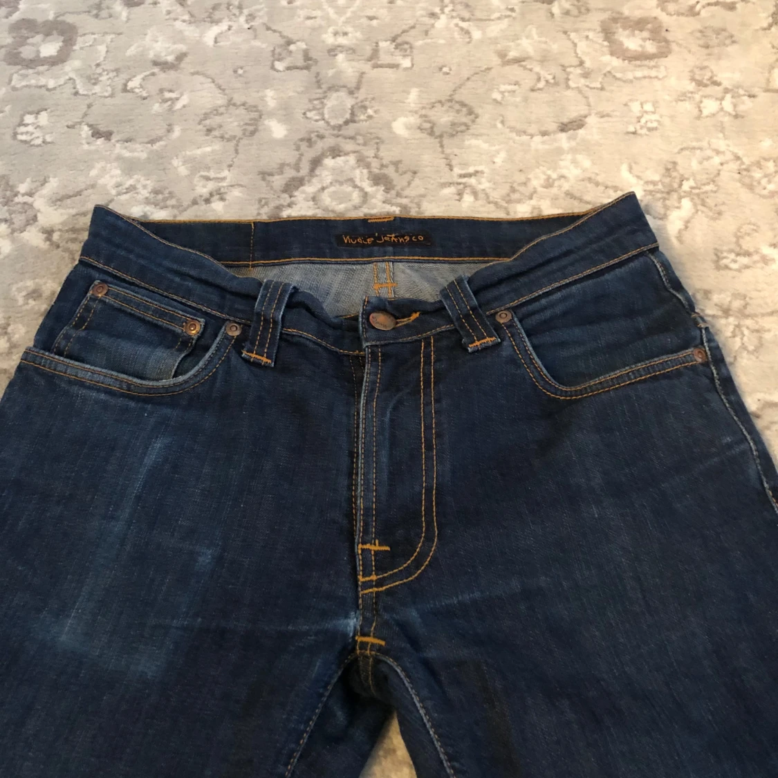 Marinblå Nudie Jeans - 3