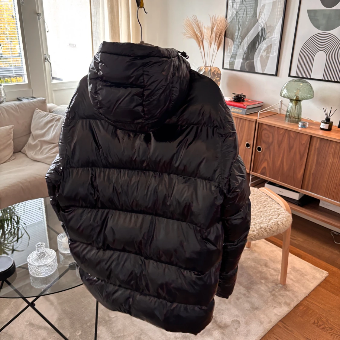 Svart pufferjacka från SikSilk - 90